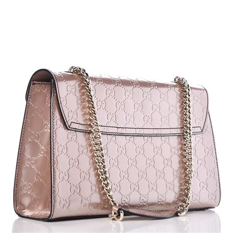 gucci micro guccissima medium emily chain shoulder bag|Gucci emily shoulder bag.